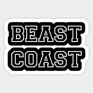 East coast, Beast coast Sticker